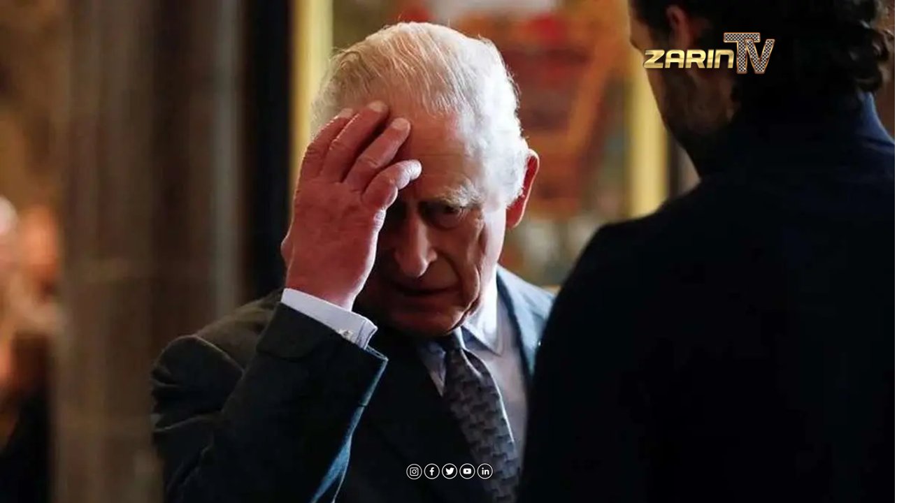 پادشاه بریتانیا با پرسش های اعتراضی درباره اندرو مواجه شد