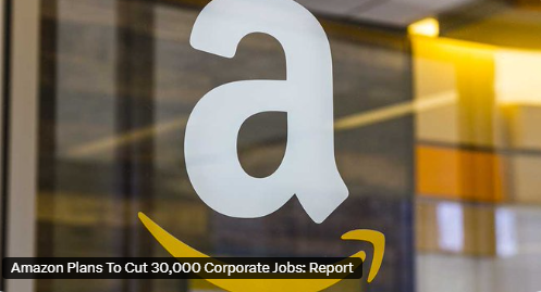 Nft1Nfter724's tweet photo. Amazon Plans To Cut 30,000 Corporate Jobs: Report https://t.co/ctMC07rCap