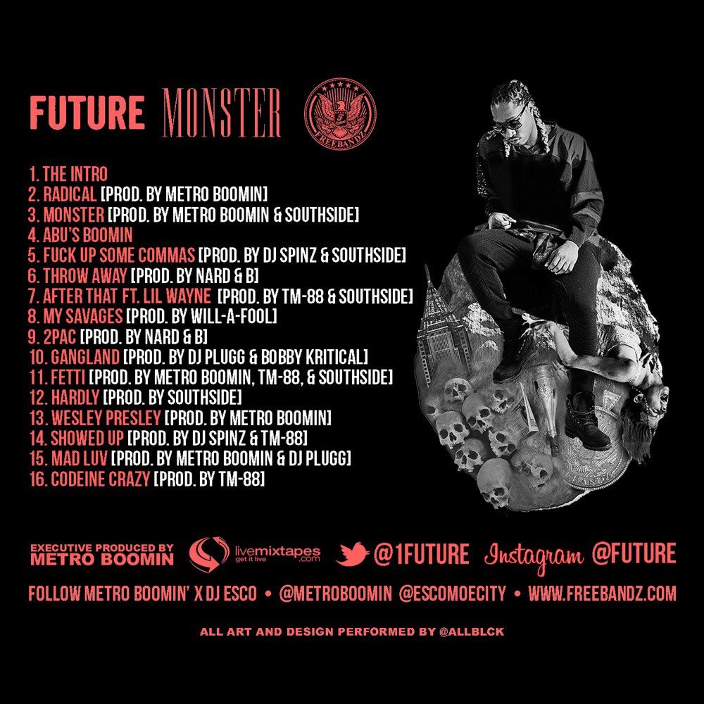 11 Years Ago Today, @1Future Released His Mixtape ‘Monster’ Executive Prod. By <a href="/MetroBoomin/">Metro Boomin</a> 🔥🦅