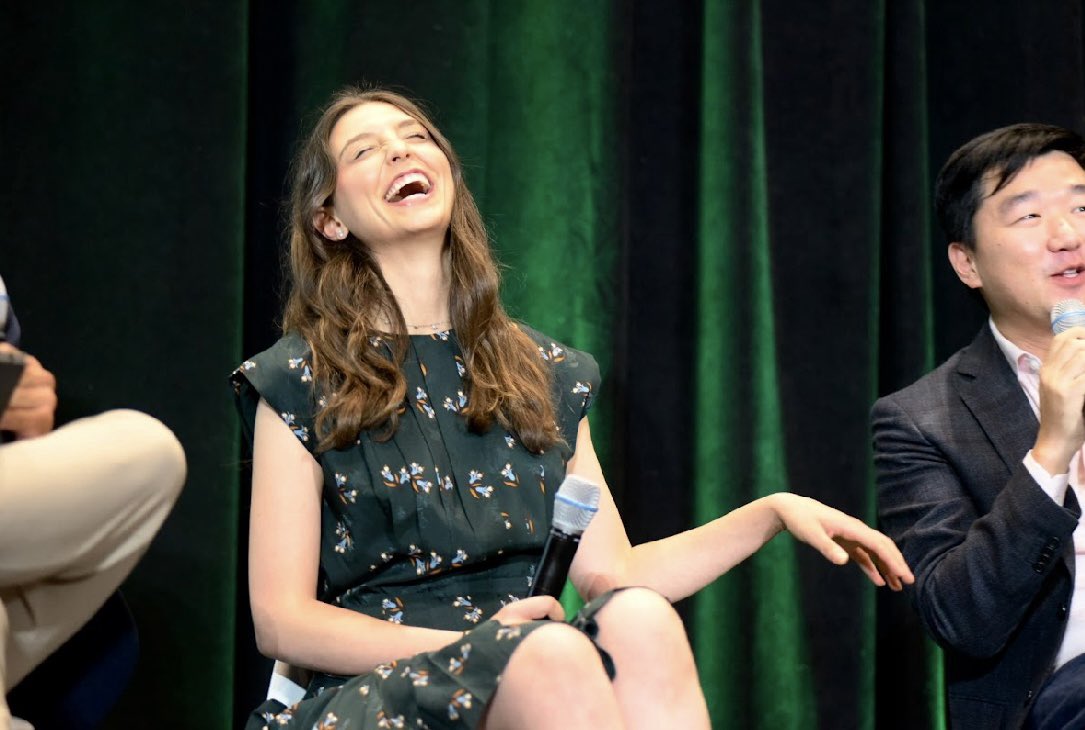 ashleypaston's tweet photo. No fun was had today at @TechCrunch 🙃

Loved chatting Fundraising Mistakes with Sam Li (@thoropass), Richard Munassi &amp; @camilawithak https://t.co/5pUqJYl11d