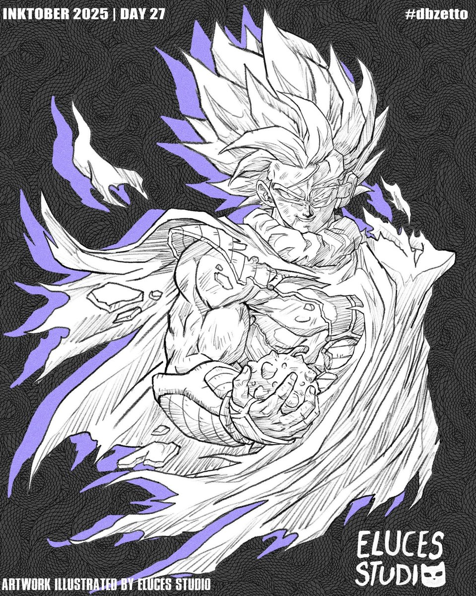 Turles | Dragon Ball Z | Inktober Day 27 | ドラゴンボールZ | ターレス