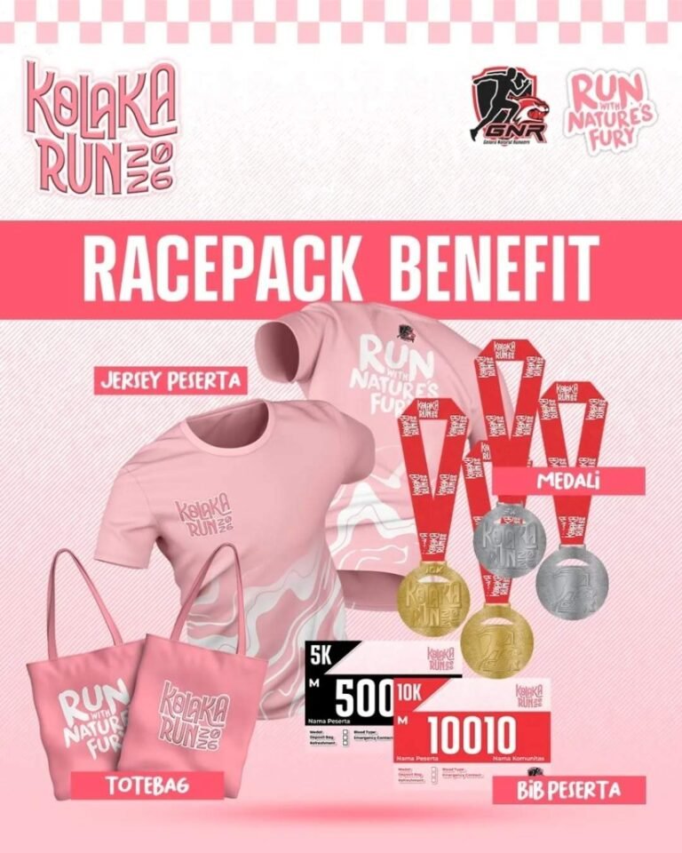 👟Kolaka Run 2026
🗓️Minggu, 18 Januari 2026  
🏃‍♂️5K dan 10K
🏠Kolaka, Sulawesi Tenggara  

#JadwalLari #KalenderLari #InfoLari #EventLariKolaka #KolakaRun2026