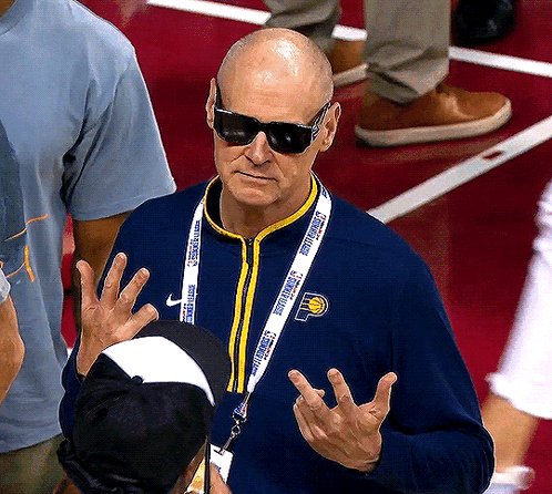 DarkHaliburton's tweet photo. Rick Carlisle after deploying the TJ McConnell x Mac McClung backcourt https://t.co/wzrkEfesvZ