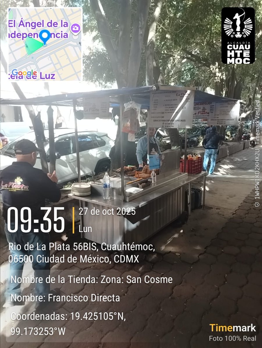 erikayazminrg's tweet image. Cada reporte ciudadano cuenta y se atiende.
La instrucción de nuestra Alcaldesa @AlessandraRdlv es firme: brindar soluciones y no permitir más abusos del espacio público.
Retiramos puestos nuevos.
#ElPoderEnTusManos

@LaColoniaJuarez
@YoCuauhtemoc