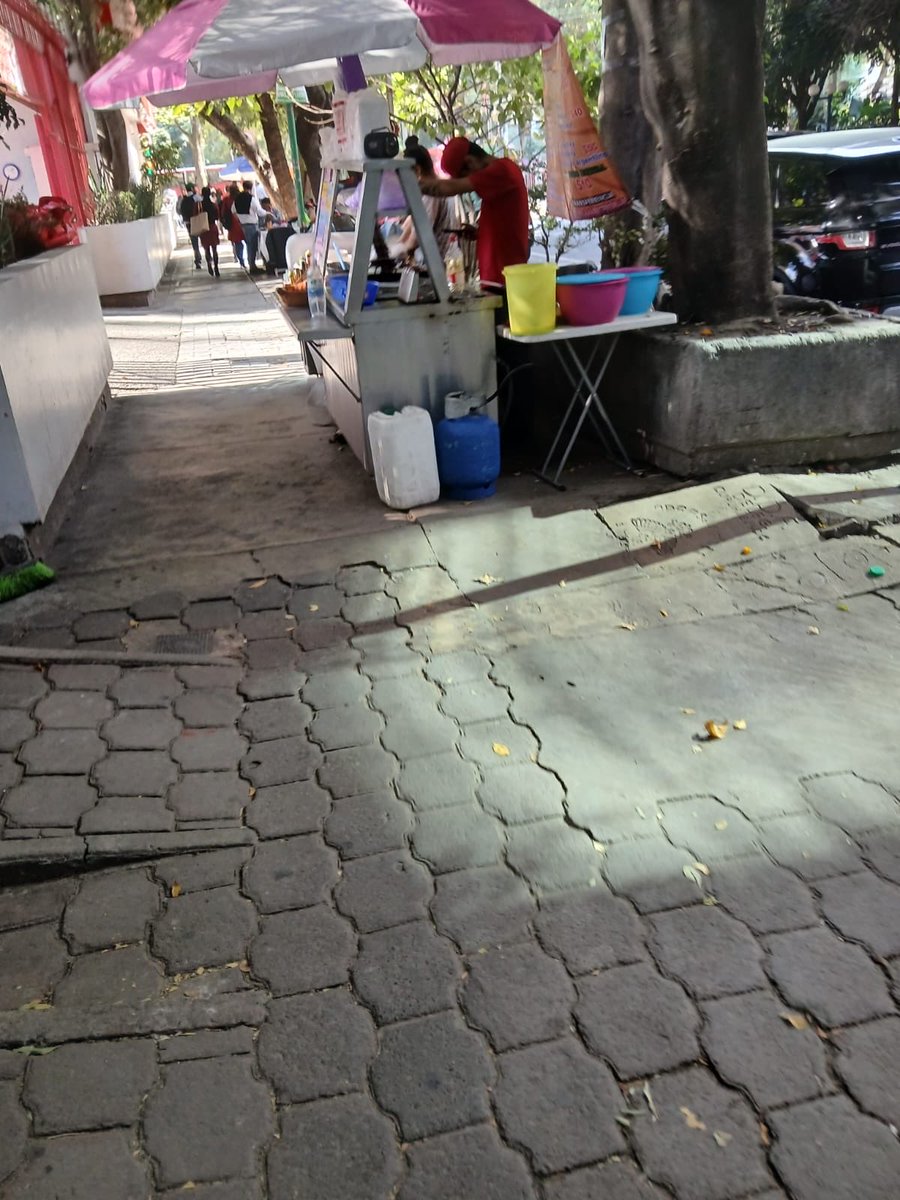 erikayazminrg's tweet image. Cada reporte ciudadano cuenta y se atiende.
La instrucción de nuestra Alcaldesa @AlessandraRdlv es firme: brindar soluciones y no permitir más abusos del espacio público.
Retiramos puestos nuevos.
#ElPoderEnTusManos

@LaColoniaJuarez
@YoCuauhtemoc