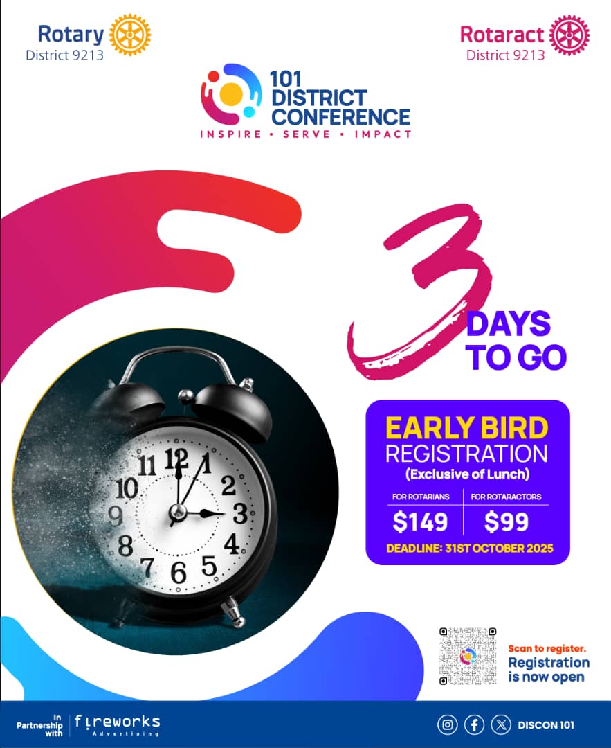 When she “stood down because of family pressure” 😏…
And you’re still hesitating to pay? 😬
Don’t be that person! Lock in your Early Bird spot now or risk missing out on all the fun, the vibes, and the networking! 🎉💼

Only #3DaysLeft 
Register today; bit.ly/discon101