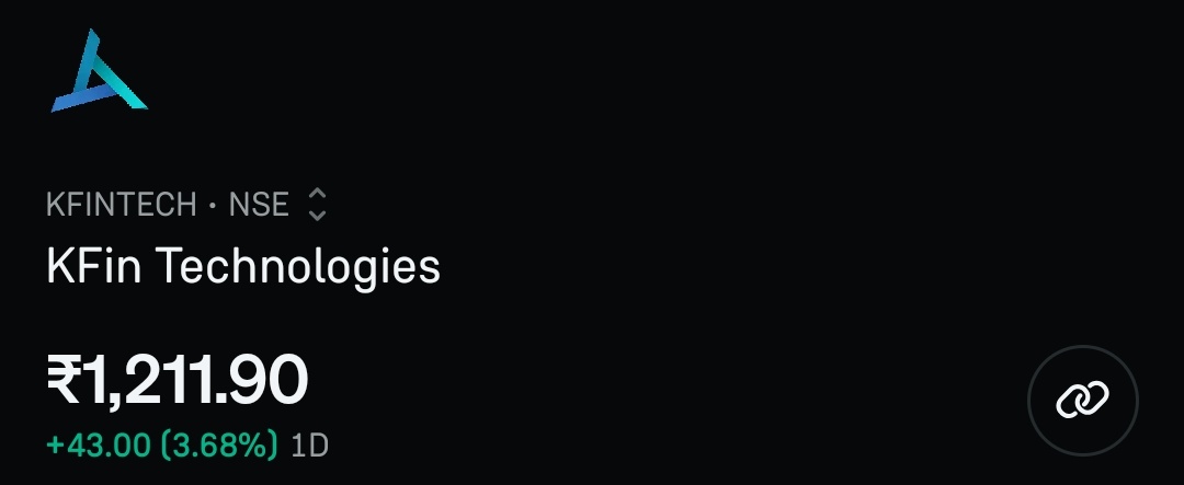 ShortTermStock1's tweet image. #KFINTECH 1163-1167 &amp;lt;&amp;lt; 1215+🚀🚀 

MADE LOW - 1162 ⬇️

DAY HIGH - 1215 🤩🔥