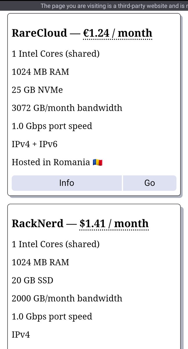 freeprogrammers's tweet image. VPS اگر‌ میخوای
انتخاب کنی و بخری ، فقط بحث قیمتش نیست،
 آرامش ذهن و معتبر بودنش هم مهمه!  
میتونی با سایت 
vpspricetracker.com/search
  هزاران سرور رو مقایسه کنی و شفاف، سریع، بدون استرس انتخاب کنی حداقل 👌🧑‍💻

#VPS #هوشمند_انتخاب_کن