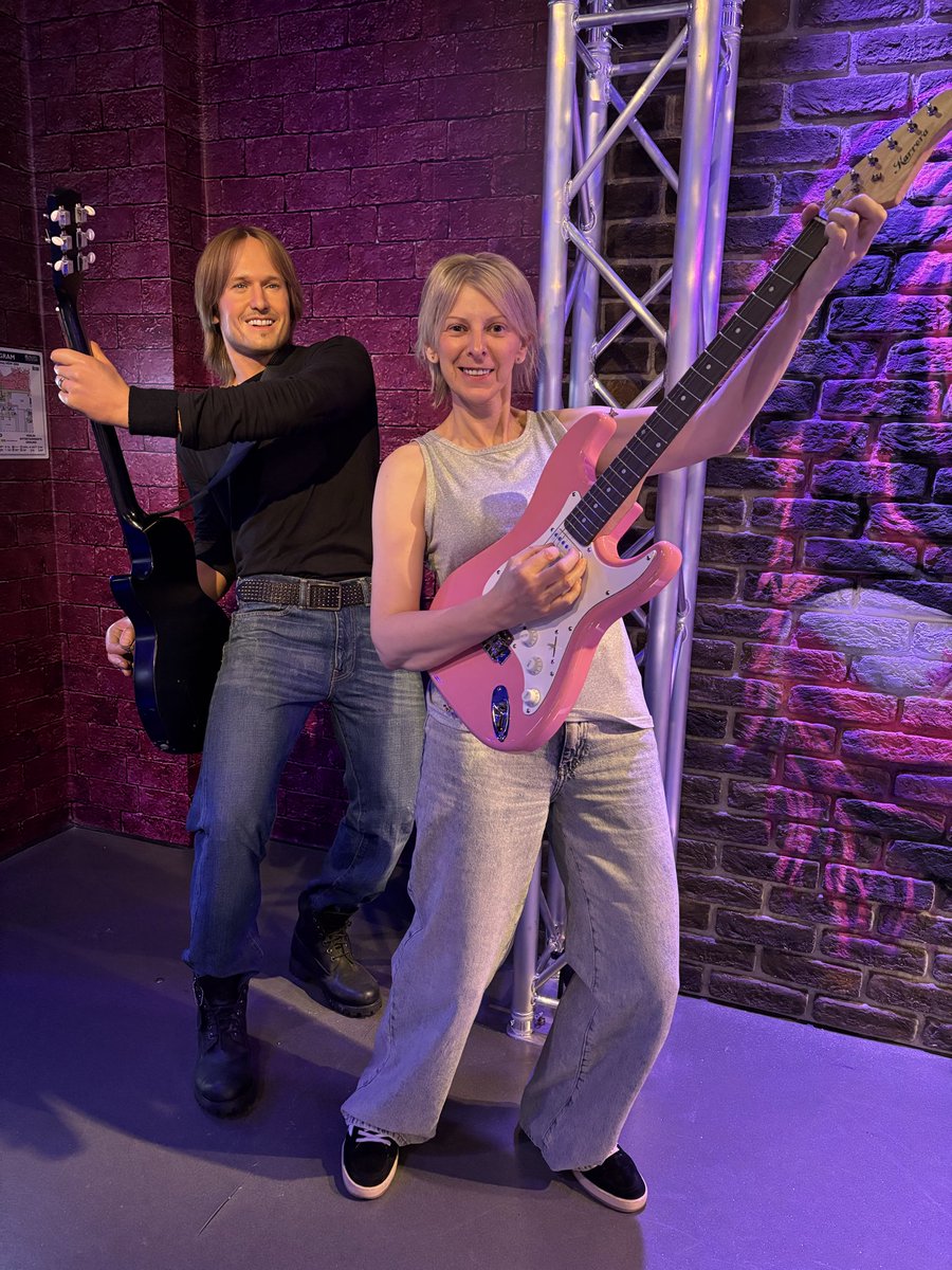 Rachel_Doyle72's tweet image. I wanna be a ‘ROCK STAR’ 🤩
#MadameTussauds #Sydney #Australia