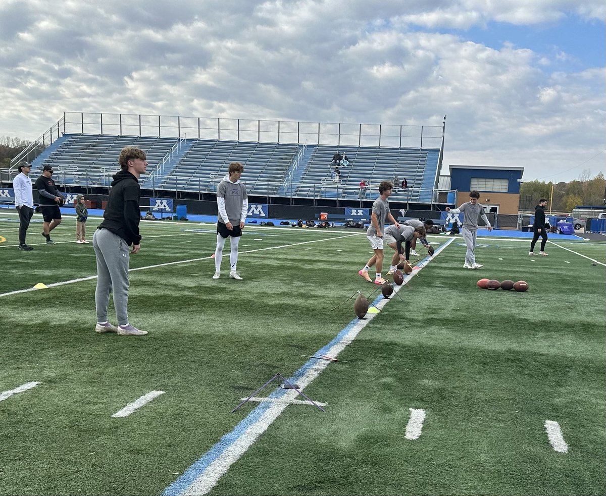 Phase3Kicking's tweet photo. Wow! What an amazing camp! Our largest & most competitive camp yet! Many of the state’s top specialists were in attendance! So many big time punts, kicks & snaps! We are so excited for the future of Phase 3 Kicking. Thank you for being a part of the journey! #CompeteToBeElite! https://t.co/DMDuXHG1WC