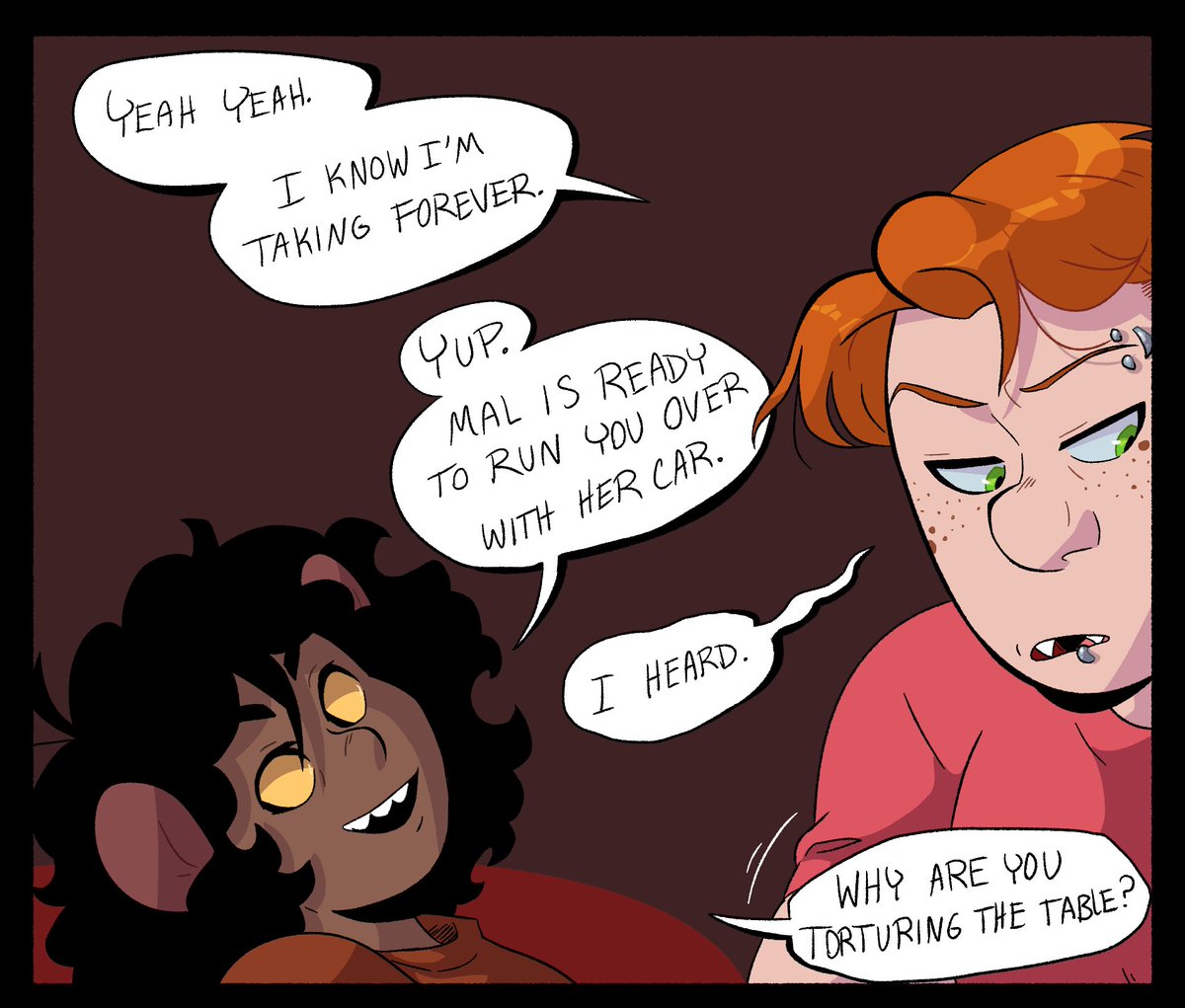 The Table
1/?
Original Minicomic 