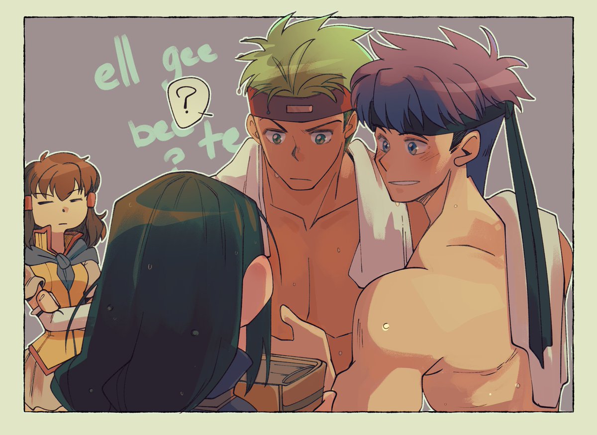 Boyd looks like he's got something to say.