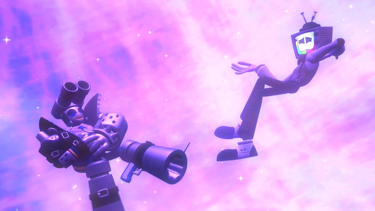 Nictrain123's tweet image. Friends Beyond Time
(just chilling &amp;amp; laughing in the space-time continuum lol. Desktop&apos;s not back yet, just testin&apos; the ol&apos; laptop)
#Puzzles #MrPuzzles #SMG4 #SMG4fanart #MrWPNZ #WPNZ #WOTFI2025 #Puzzlevision