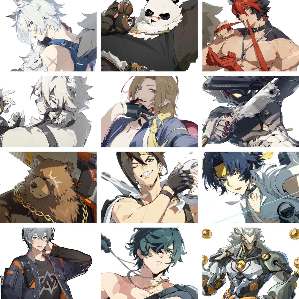 proof that ZZZ has some of the best men in any gacha game!!! 

#ZenlessZoneZero #ZZZero #ZZZ