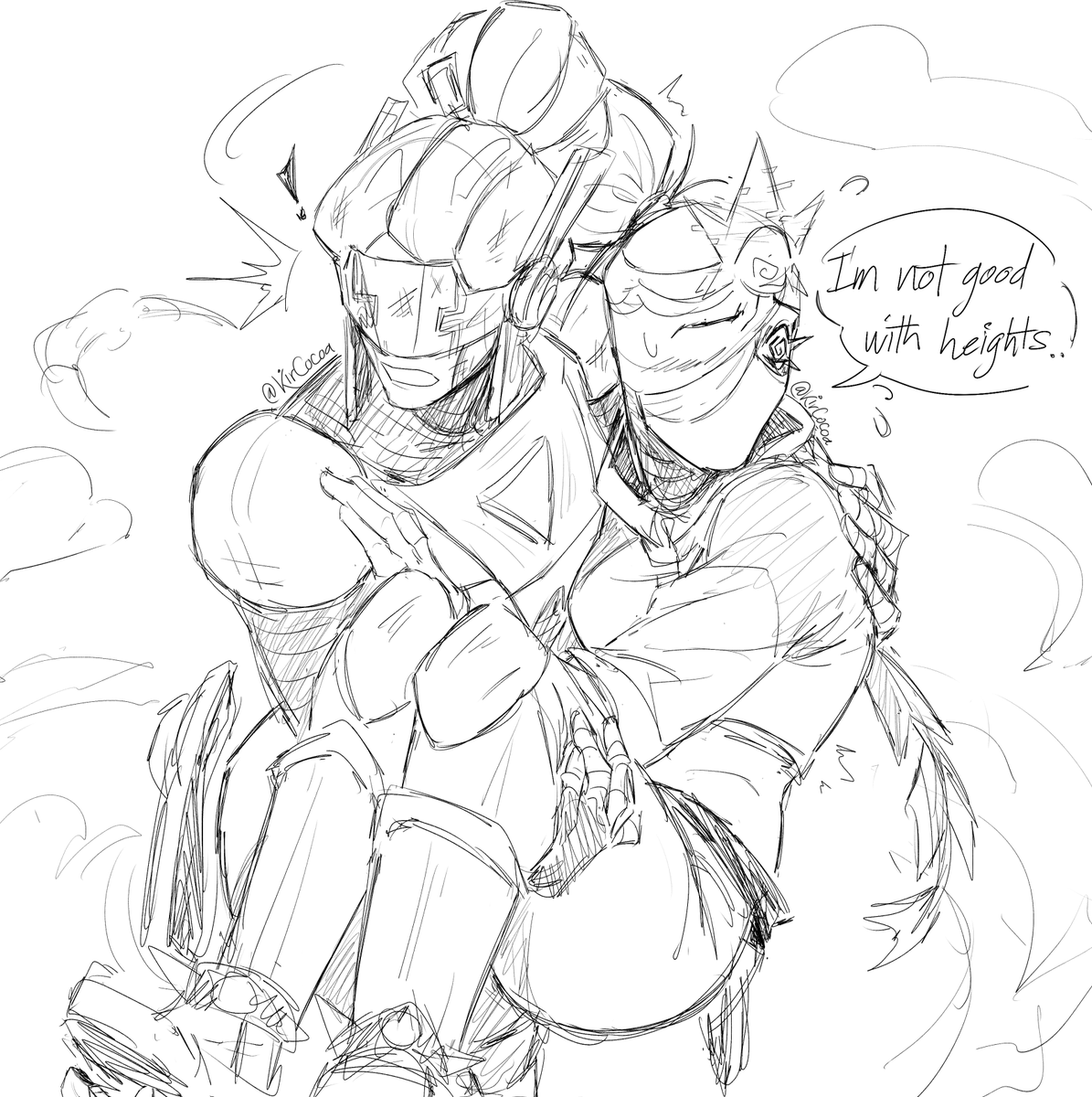 KirCocoa's tweet photo. Obsessed with them,,,
#FortuneSniper #Tiper #brawlstarsfanart https://t.co/rWe5DB0VqY