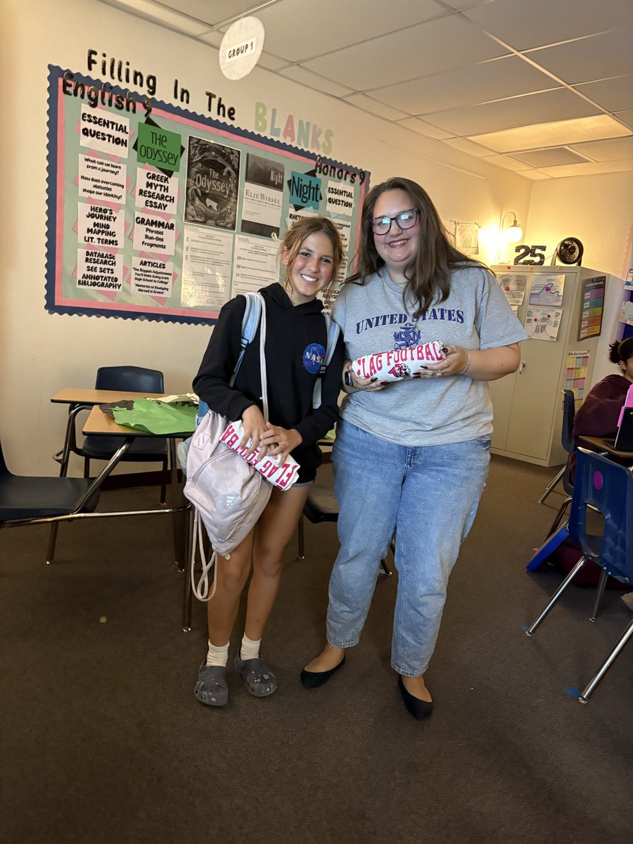 Perry Girls Flag Football tweet media