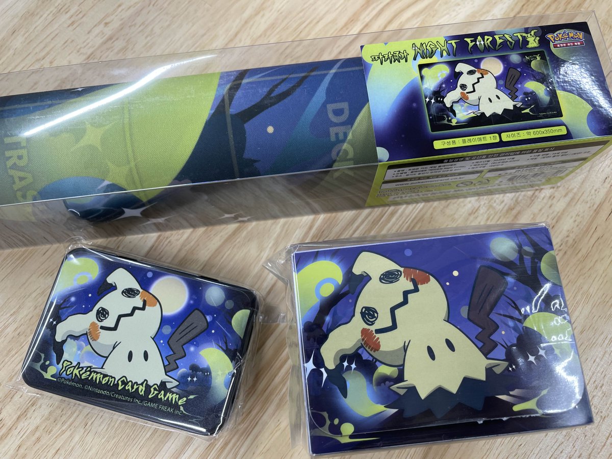 韓国 限定 ミミッキュ プレイマット ダメカンケース デッキケース 2025