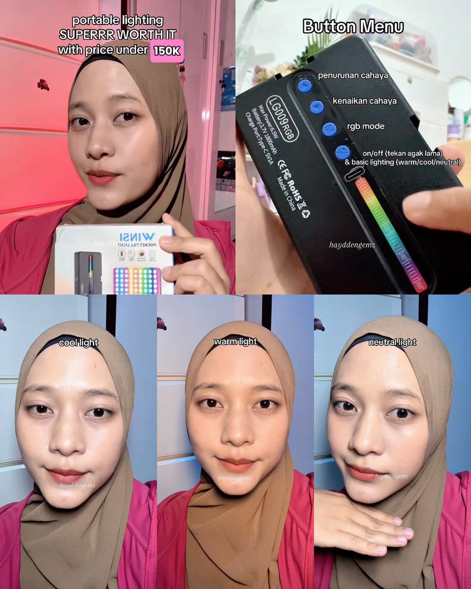 hayddengemz's tweet photo. Unboxing sekaligus trial ligthing baruuu
Cek here : https://t.co/xTArPr8BuM https://t.co/O3aSZvFHKw