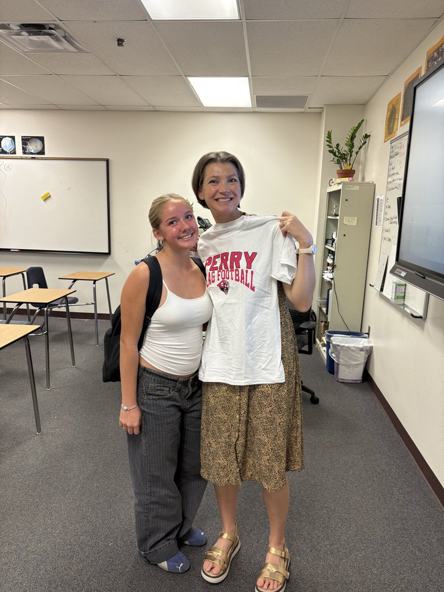 Perry Girls Flag Football tweet media