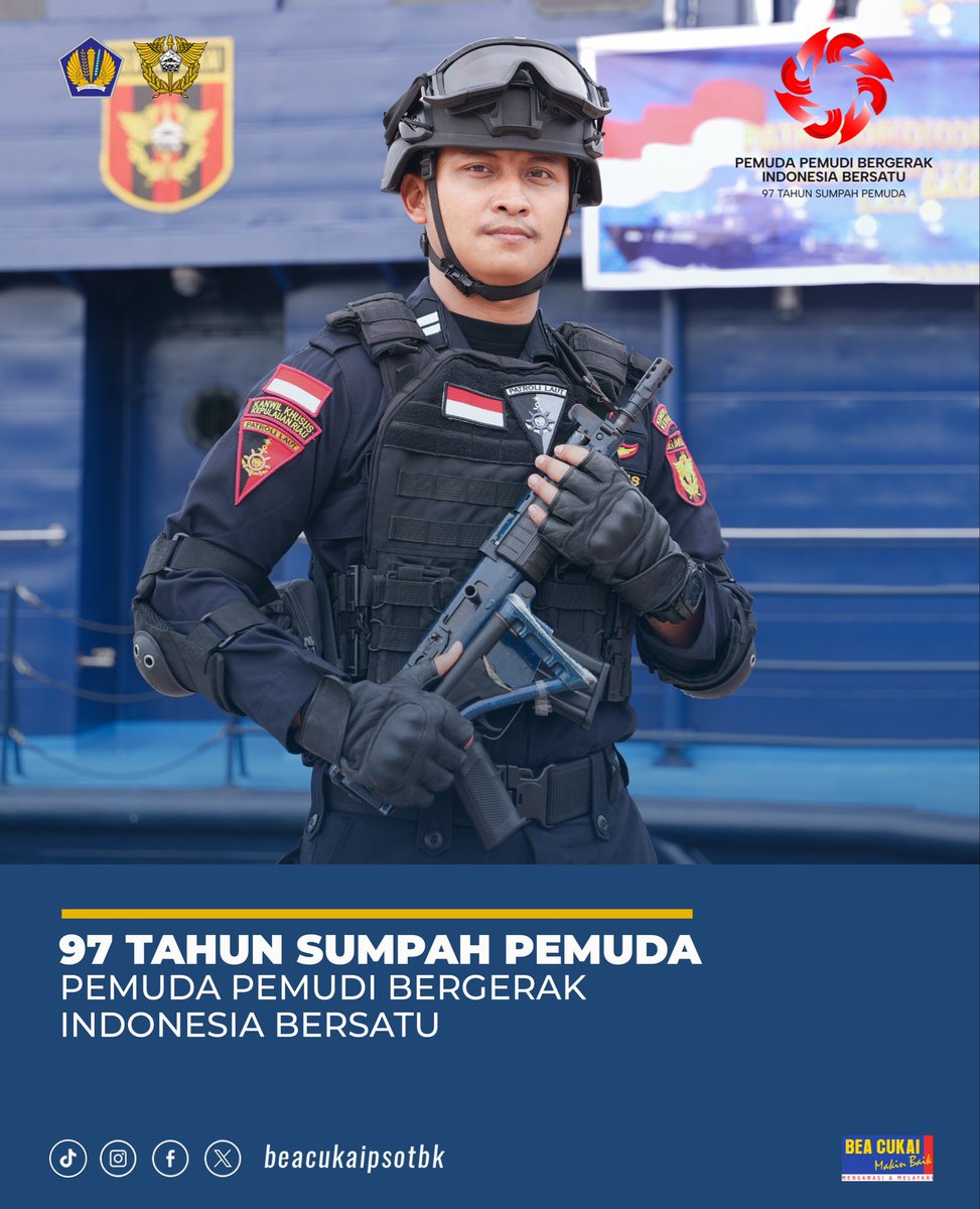 97 Tahun Sumpah Pemuda

“Pemuda Pemudi Bergerak Indonesia Bersatu”

#HariSumpahPemuda
#beacukaimakinbaik 
#psobctbk