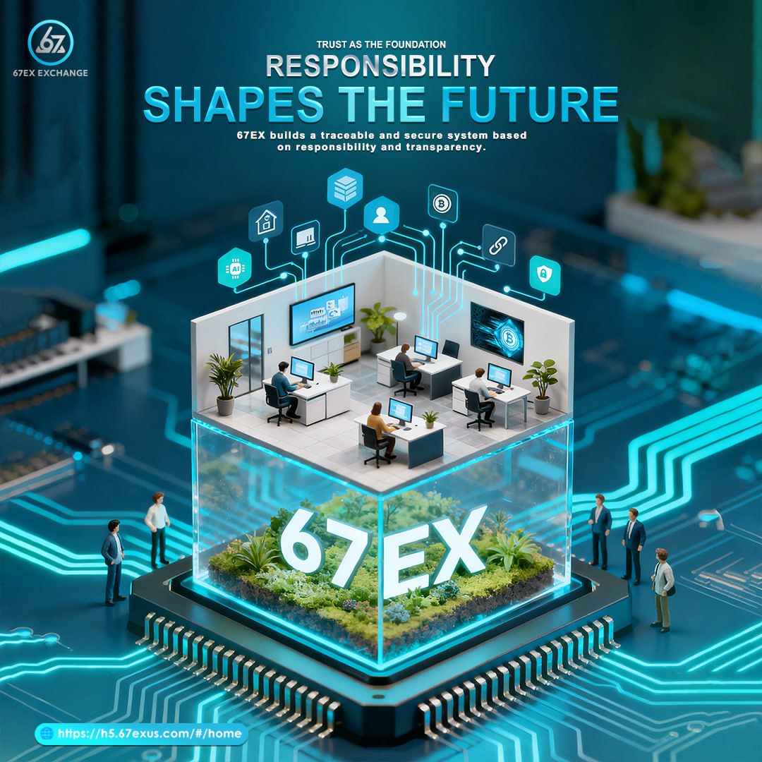 67Exofficial's tweet image. Trust builds the foundation responsibility shapes the future

✅ End-to-end encryption &amp;amp; audits
✅ Transparent, verifiable operations
✅ Continuous upgrades for stability

🌐 h5.67exus.com/#/home
#67EX #SecurePlatform #DataIntegrity #CryptoMarket 
#67Exchange #Finance