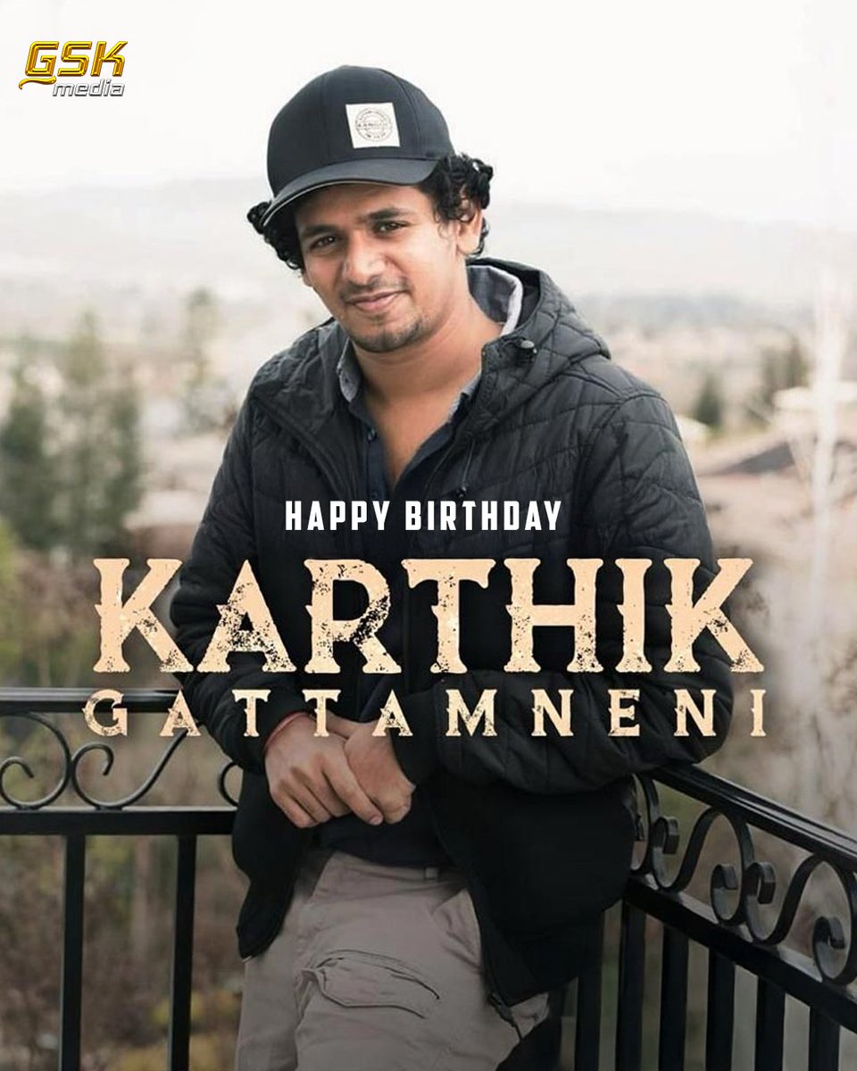 ProSreenuSuresh's tweet image. Wishing the young and talented Filmmaker @Karthik_Gatta, a very Happy Birthday ❤️
Wishing you a #Mirai filled with success and happiness. Best wishes for all your upcoming projects 🔥
#HBDKarthikGattamaneni