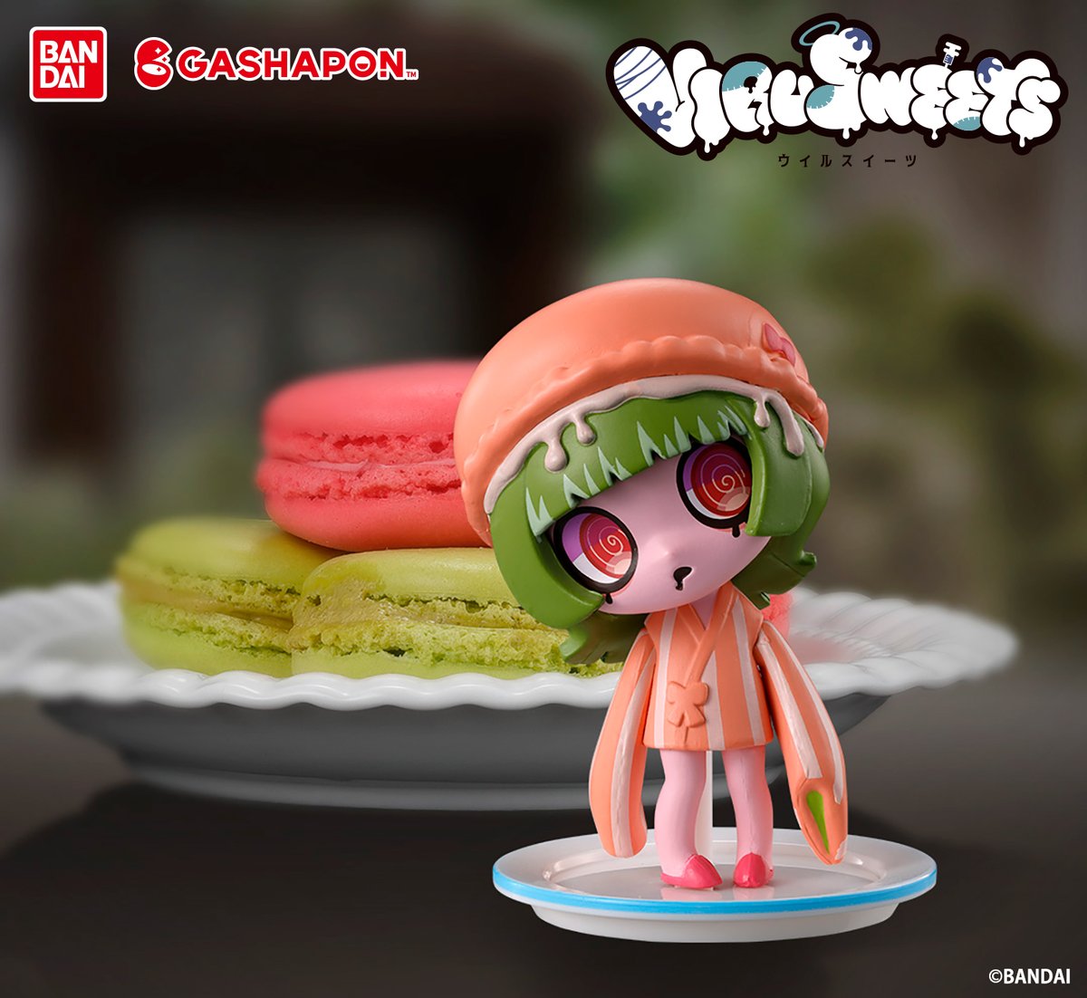 art_gashapon's tweet image. 「マカロン フランボワーズ」と「マカロン ピスタチオ」のかわいい写真ご紹介🫖
ウイルスイーツたちのかわいい写真はこちらのアカウントでどんどん公開予定なのでフォローしてお待ちください!
Check out the super cute photos of "VIRUSWEETS figure collection tea break" !
