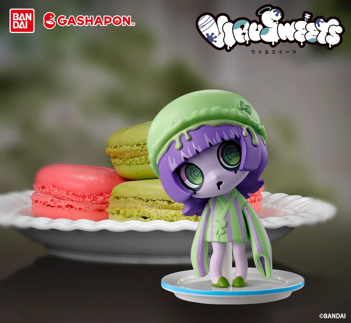 art_gashapon's tweet image. 「マカロン フランボワーズ」と「マカロン ピスタチオ」のかわいい写真ご紹介🫖
ウイルスイーツたちのかわいい写真はこちらのアカウントでどんどん公開予定なのでフォローしてお待ちください!
Check out the super cute photos of "VIRUSWEETS figure collection tea break" !