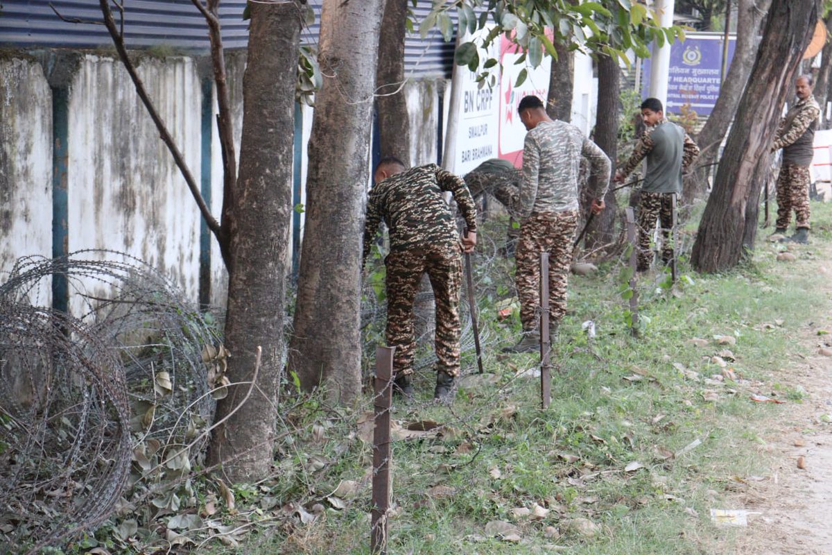 Special Campagn 5.0 cleaning drive at campus area of HQ 38 BN CRPF Samilipur,Distt- Samba (j&amp;k) <a href="/crpfindia/">🇮🇳CRPF🇮🇳</a> <a href="/HMOIndia/">गृहमंत्री कार्यालय, HMO India</a> <a href="/PIBHomeAffairs/">PIB - Ministry of Home Affairs</a> <a href="/DARPG_GoI/">DARPG 🇮🇳</a> <a href="/PMOIndia/">PMO India</a>