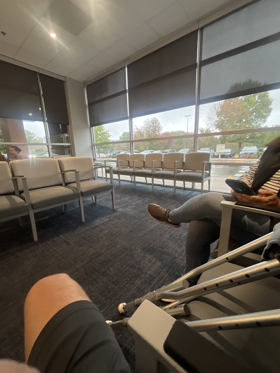 Got off Crutches today