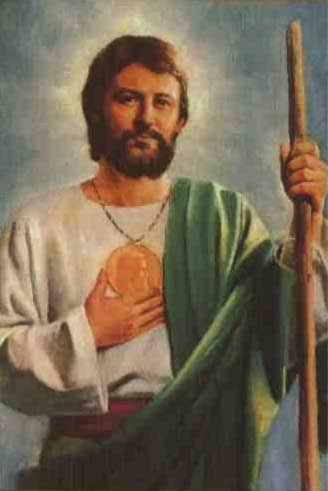 St. Jude Thaddeus is the patron saint of desperate cases, dire needs, lost causes, and hopeless situations.

In your life's most challenging moments and when all seems lost, turn to the intercession of St. Jude Thaddeus, the helper of the helpless. Through his intercession, may