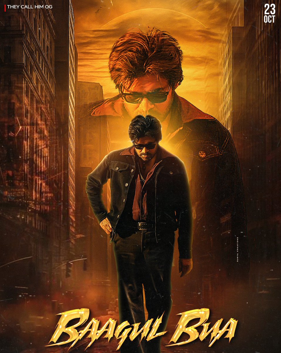 SupremePSPK's tweet photo. Baagul Bua - Title registered at Film Nagar, Hyderabad 

@PawanKalyan https://t.co/twxLFOboS1