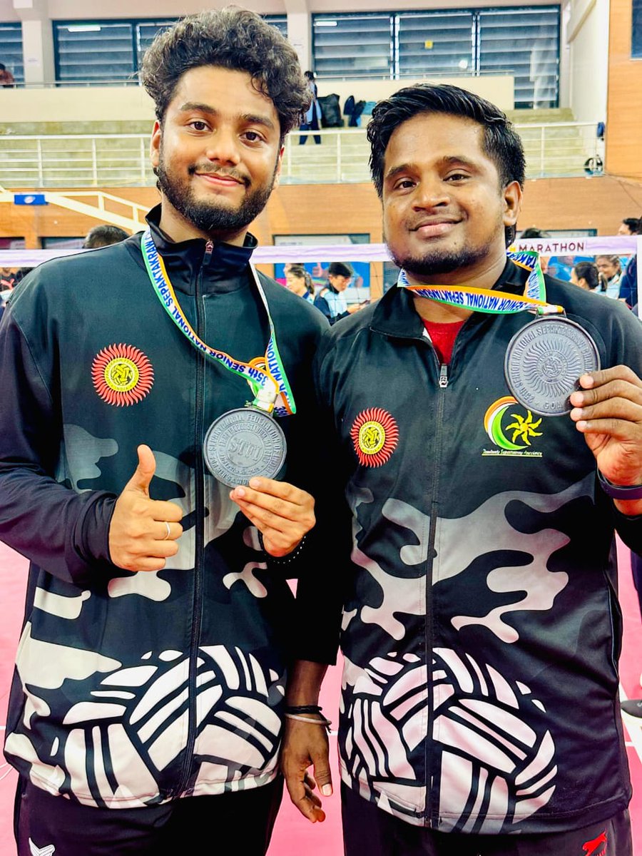 TANUVAS students (from MVC , Chennai),  P. Ganesh Aravind and R. Premanathan won bronze in the 35th Senior National Sepaktakraw Championship held at Manohar Parrikar Indoor Stadium,Margao,Goa from October 23rd to 27th, 2025 Congratulations to the winners, participants and mentors