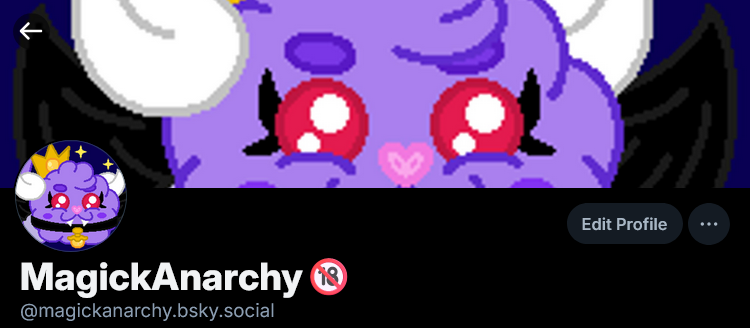 MagickAnarchy's tweet photo. Right. Fuck Musk he can suck a fat one. You can follow me on Furaffinity, Bluesky, and Tumblr, I will eventually have another like either Itaku or Pillowfort idk we'll see (links in alt text.) 

And as much as Deviantart can go eat it... maybe I might be there again in the future https://t.co/oaRhZvX6PS