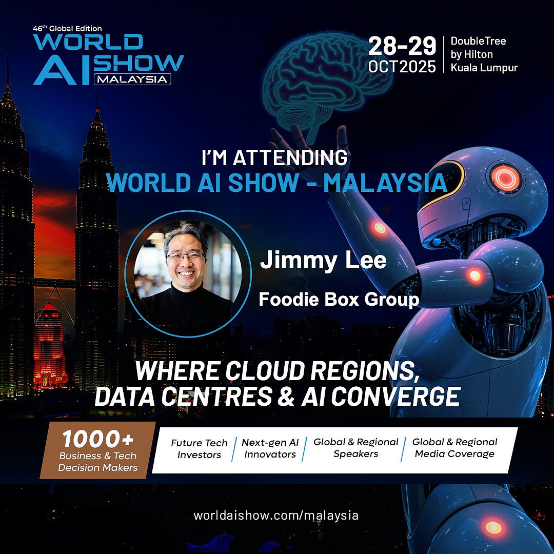 I am excited to participate in the 46th Global Edition of the World AI Show in Malaysia, organized by <a href="/TresconGlobal/">Trescon</a> as I am about to invest in my first AI venture soon, God-willing.

As a venture builder and investor in AgTech, FoodTech, Education, Pharmaceuticals, and