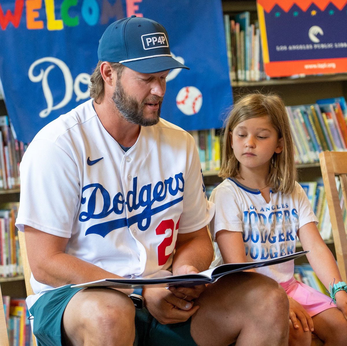 LAPublicLibrary's tweet image. on and off the field