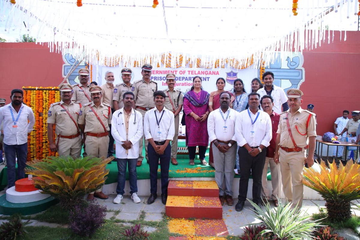DG Prisons & Correctional Services, Telangana tweet media