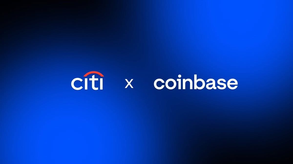 VB_KGB's tweet photo. JUST IN: $2.6 trillion Citibank partners with Coinbase to improve "stablecoin utility &amp; digital asset adoption for its clients." https://t.co/Tr3TRhDAMs