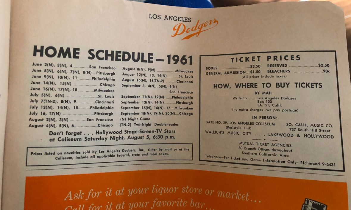 Hey <a href="/SNETCampbell/">Jamie Campbell</a> <a href="/SiddallJoe/">Joe Siddall</a> &amp; <a href="/DannySpxp/">Dan Shulman</a> guess who my mom saw at Dodgers Stadium in 1961? Sandy Koufax! Bleacher seats were 90 cents. What a game this is. We’re pacing in Saskatoon!! 💙⚾️ <a href="/BFan39/">BlueJaysFan39</a>