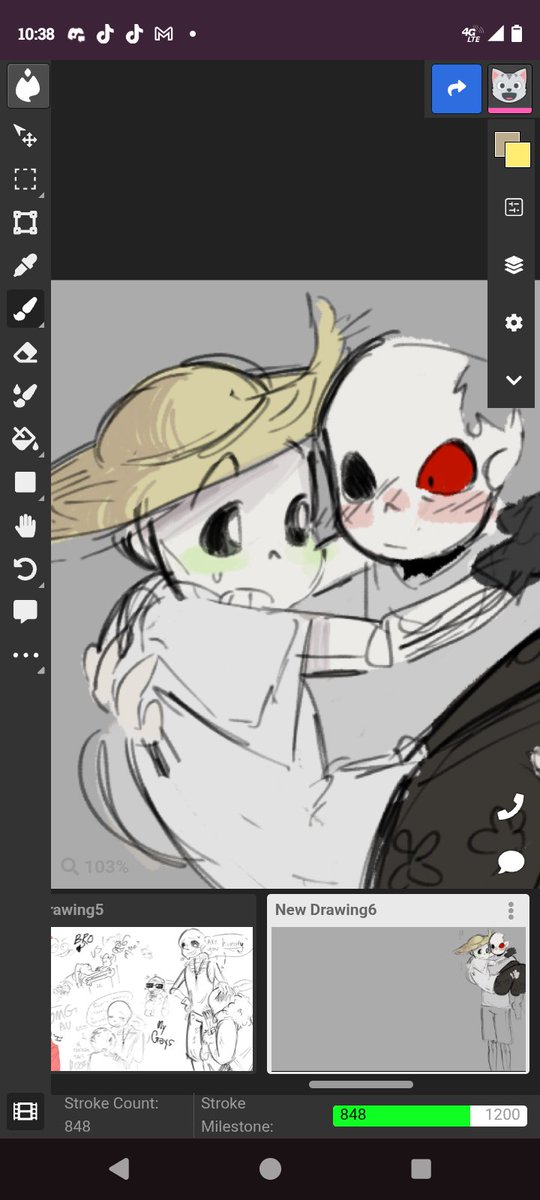 Mehrrei's tweet photo. Farmer and Horror!!!

#bloodycrops #horrortale #farmertale #farmersans #HorrorSans #Underverse #undertaleAU #undertaleAU絵描きさんと繋がりたい #auship #AuShip https://t.co/UcQgTQU4AU