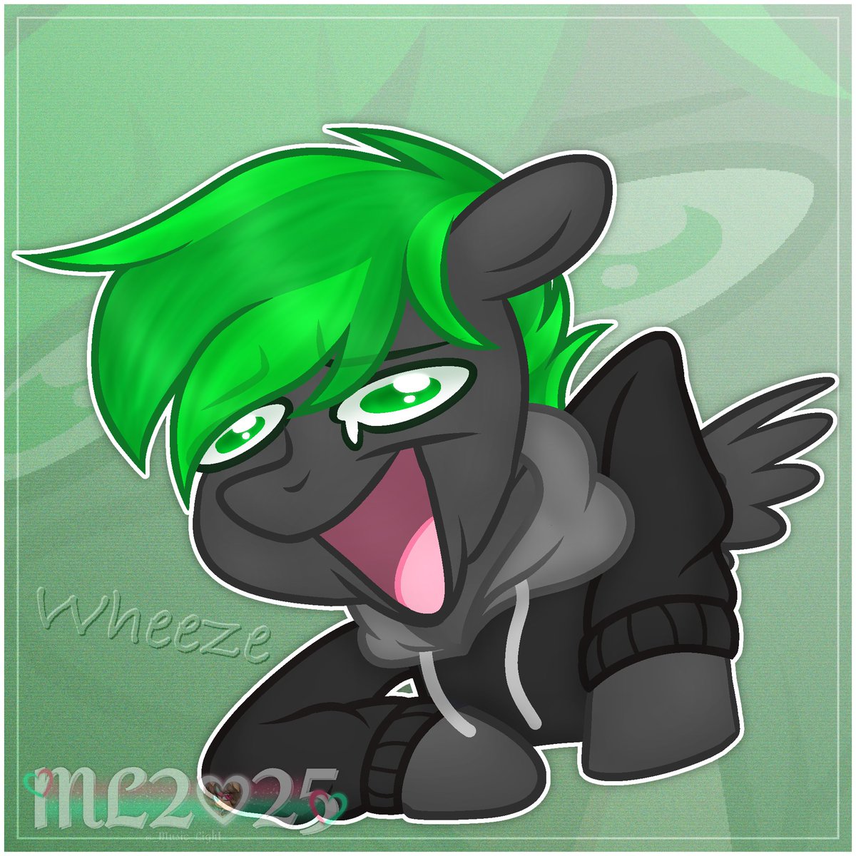 💚 WHEEZE YCH Commission for <a href="/Bytewave81/">Bytewave</a> 💚
Tysm for your support! ✨ #mlp #mlpych #ychcommission