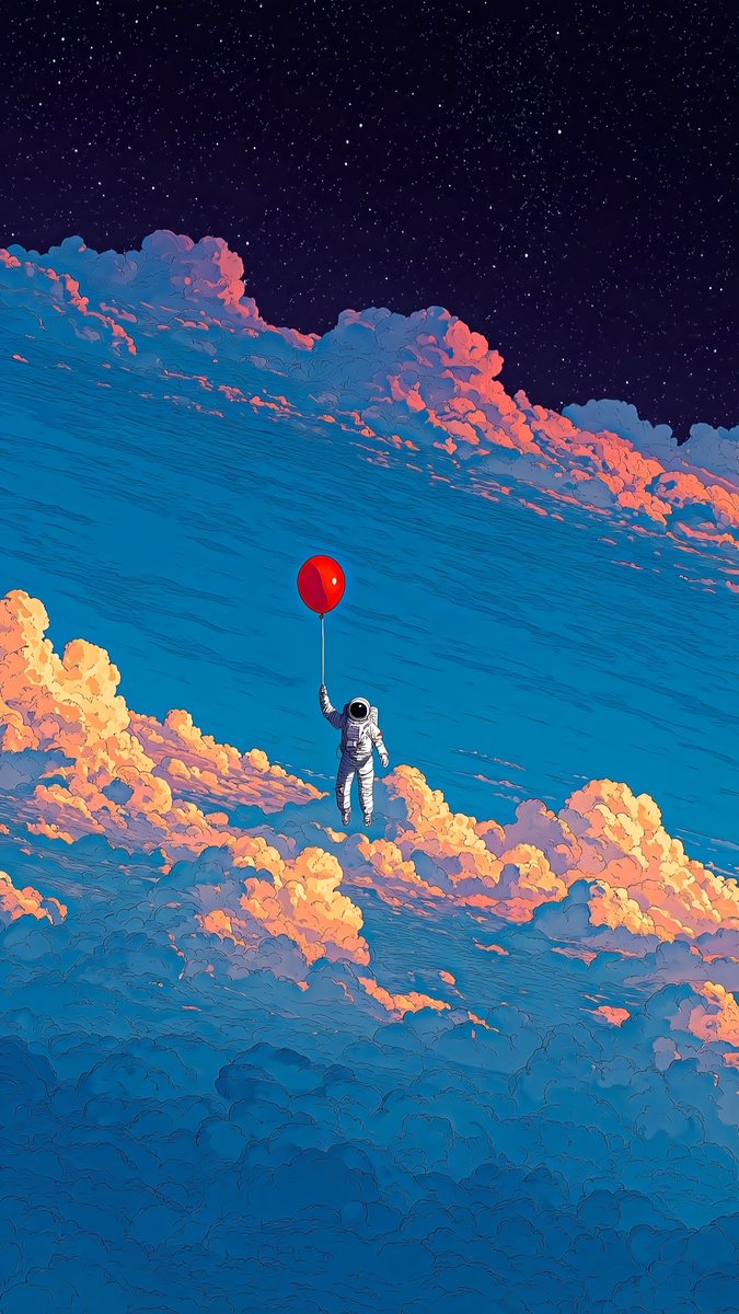 Leonard18_X's tweet image. "Floating into the day with big dreams 🎈🚀 #SkyHigh #DreamChaser #Leonard18