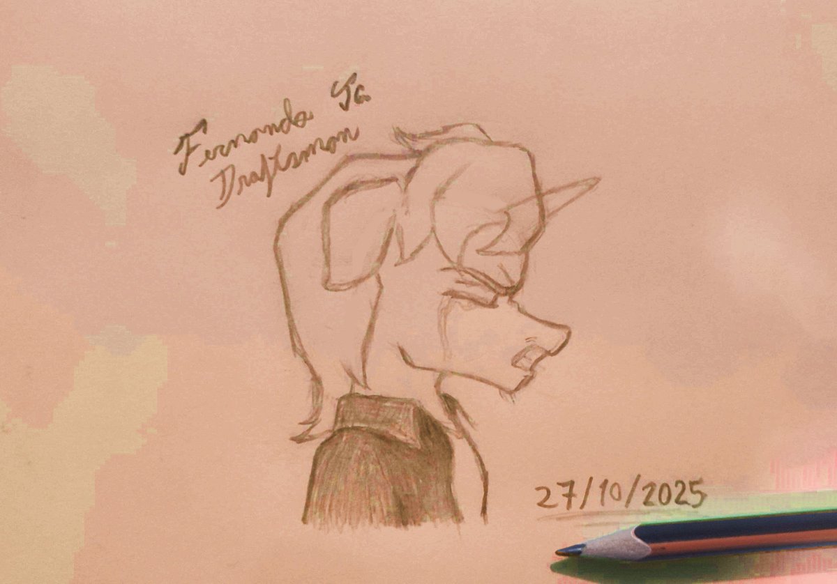 DraftsmanJc's tweet photo. INKTOBER 2025 - DAY 27
 
Like when all that's left is to overcome a grief...
 
#Inktober2025  #Inktober #inktoberday27 #inktober2025day27 #pony #oc #sadness  #mlpg4 #furry #pencilart #tradi7ionalart #desmotivation #creativitystyle https://t.co/tmUyNzvziJ