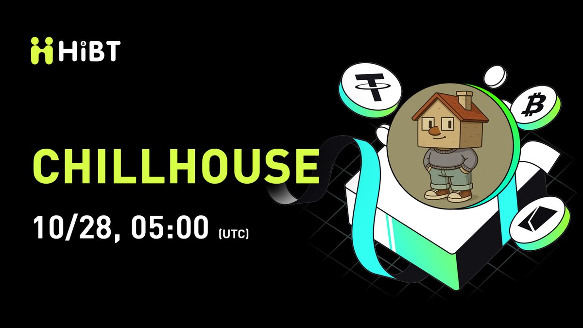 HIBTGlobal's tweet image. 🚀 $CHILLHOUSE will soon be listed on #Hibt @ChillHouseSOL

🔥 Pair: CHILLHOUSE/USDT
💼 Network: hibt.com/trade/CHILLHOU…

⏰ Trade: 
✍️ Details: support.hibt.com/hc/en-us/artic…

#CHILLHOUSE #Crypto #Web3 #CryptoListing
