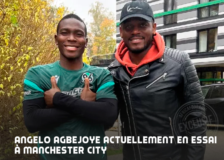 Africafoot_com's tweet photo. Angelo Agbejoye, fusée nigériane de 17 ans, teste ses crocs à Manchester City !
Après AIK et Hanovre, le serial buteur de Grassrunners vise les Citizens—rêve en ciel bleu ?

Détails 👉 https://t.co/Emt6GfzQiz

#ManchesterCity #Grassrunners #Rumeursdetransfert #Africafoot https://t.co/JJOjJAStg2