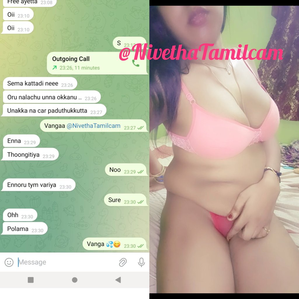 Nivetha Tamil (@nivethatamilcam) on Twitter photo t.me/jessytamil
Happy reviews.❤️ happy time 💦 
One time vanthigana... again ponga matiga 🔥💋 t.me/jessytamil
Happy reviews.❤️ happy time 💦 
One time vanthigana... again ponga matiga 🔥💋