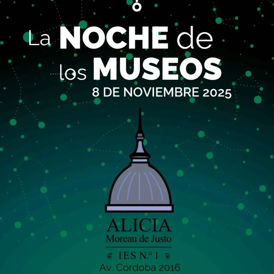 ExtensionIes1's tweet photo. El 8 de Noviembre el Alicia vuelve a abrir sus puertas en la #NocheDeLosMuseos edición 2025
De 19 a 24 hs!
Les esperamos con sus familias y amigas/os/es
#ProfesoradosCABA
#HuellasDeLaEscuela https://t.co/mO687Q2Q4d