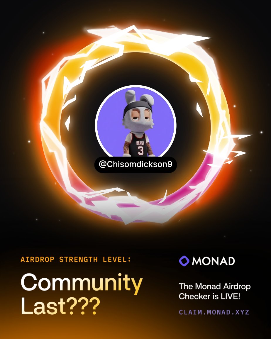 Waking up in the morning never felt better 

This is an evidence of the work put in and power of relationships 👌

<a href="/monad/">Monad (mainnet arc)</a> Mainnet is coming 🔥, and with that being said, analysis will be present as usual, 

Stay tuned and lets discover....