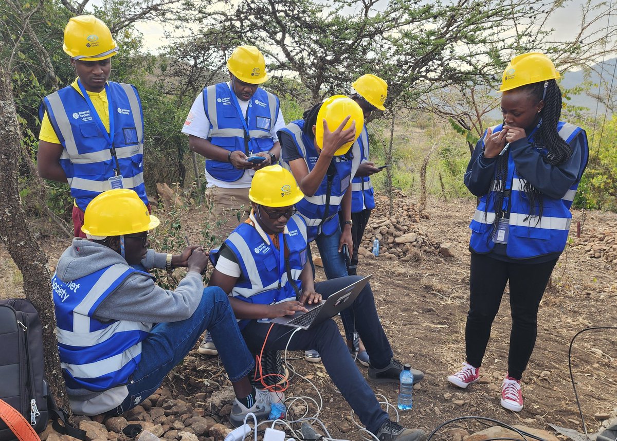 namelokwireless's tweet photo. Honored to have hosted the @internetsociety delegation during their Africa Technical Trainers Bootcamp field day in Kajiado West.
 This marks a step in bridging the digital divide, one community at a time.

#CommunityNetworks #DigitalInclusion #NamelokWireless #ISOC https://t.co/L9SylwbfFB