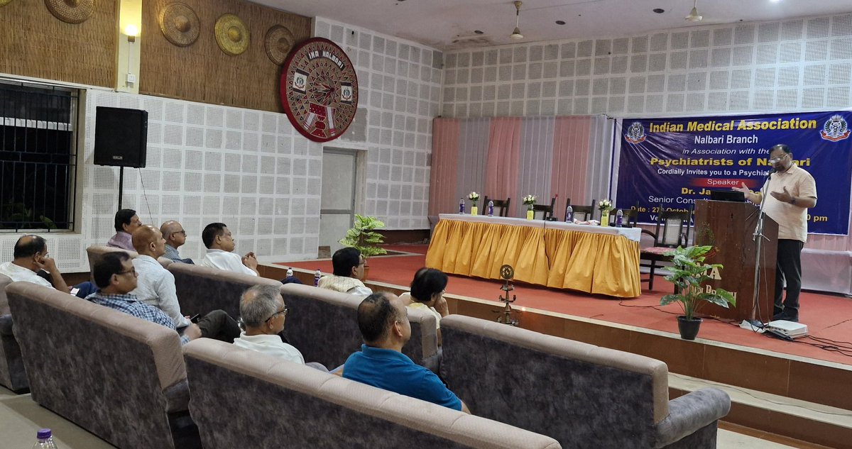 mriganka_dr's tweet photo. #cme / #ContinuedMedicalEducation helps us keeping updated in the recent advancement in different fields of medicines. Last evening ,in a lecture delivered by eminent Psychologist Dr. #JayantaDas
📍IMA House, Nalbari https://t.co/FMigKwLyHw